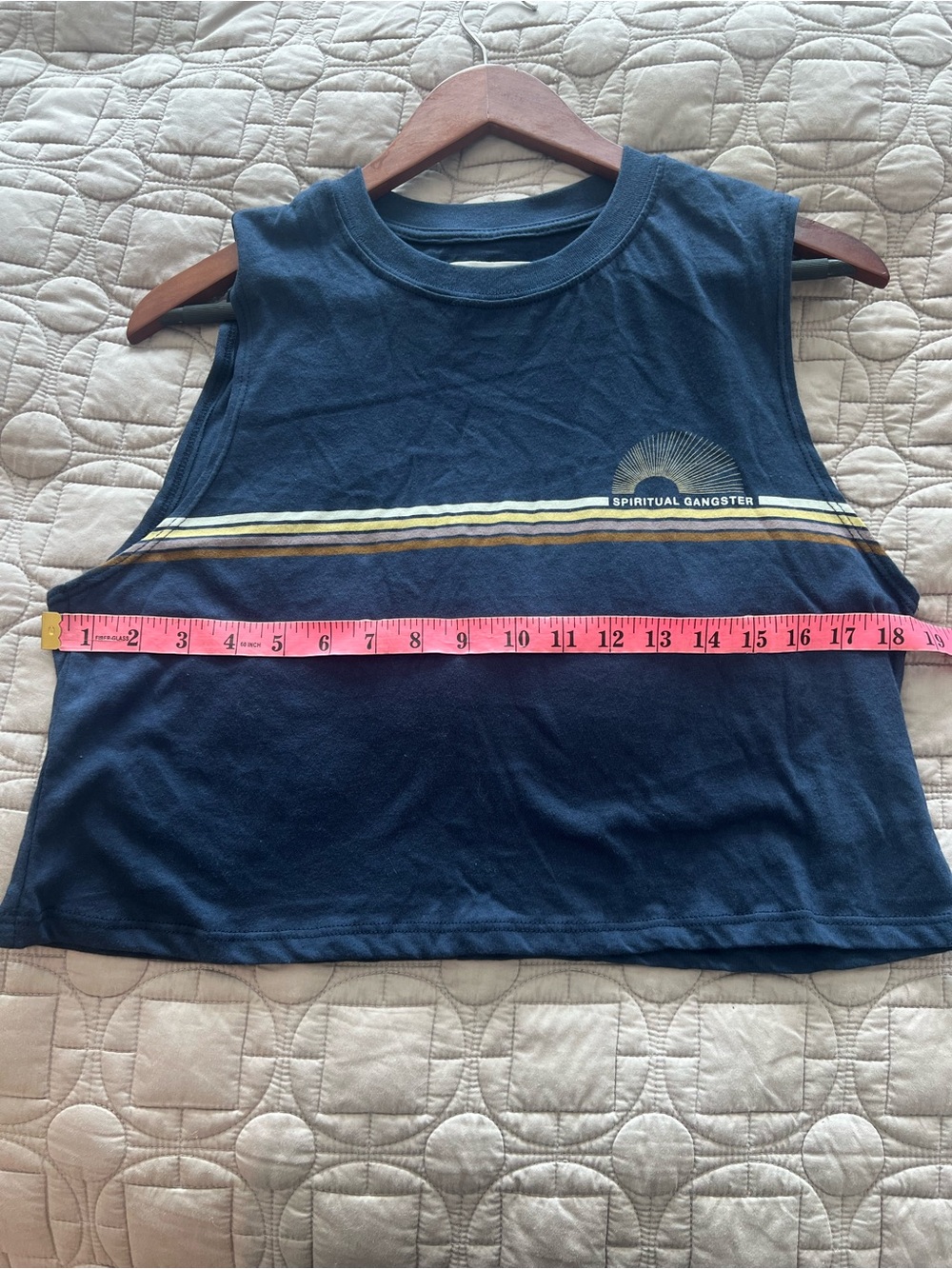 SPIRITUAL GANGSTER Sg Rays Spirit Crop Tank - Picture 8 of 16